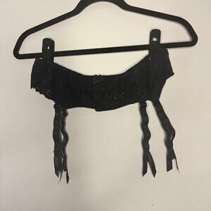 Vintage Torrid black garter belt Plus Size 2-18/20 2X